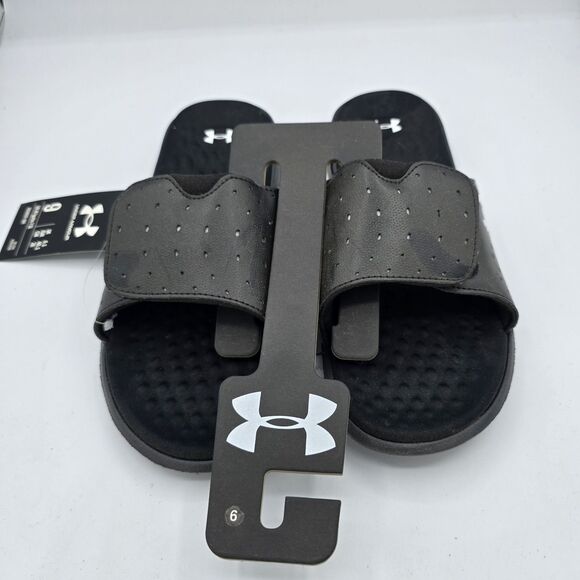 Under Armour Women’s UA Ignite 7 SL Slides Athletic Sandals Flip Flop Size 9 - Picture 1 of 6